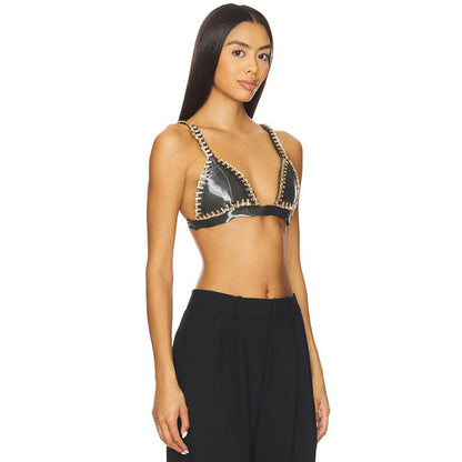 La Fuori Clara Amber Crop Top