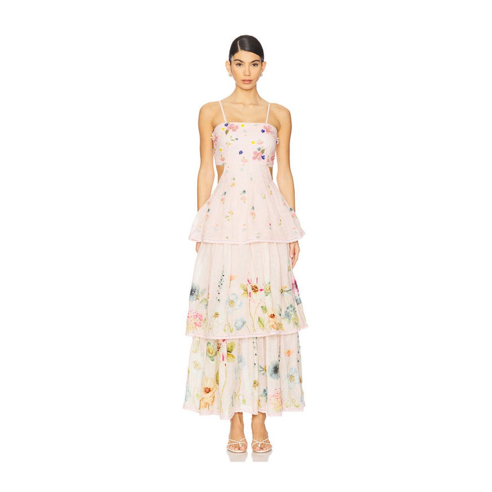 La Fuori Garden Gala Tier Dress