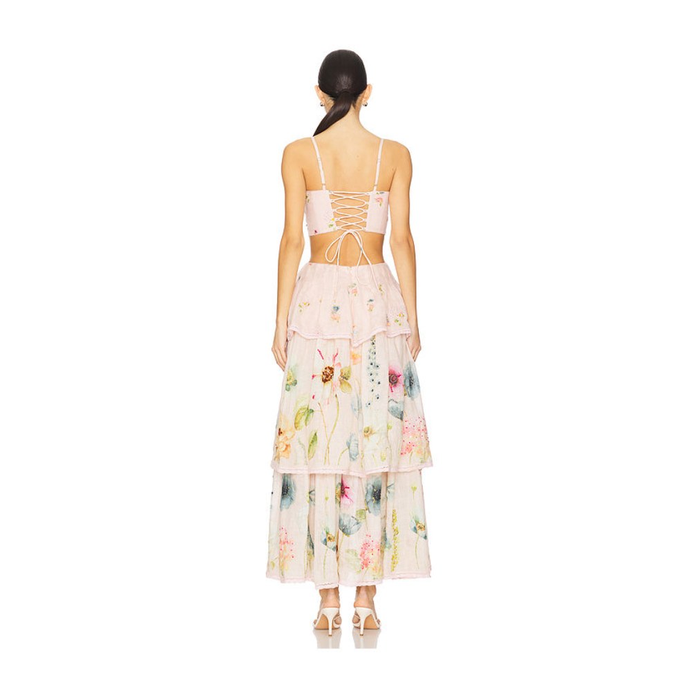 La Fuori Garden Gala Tier Dress