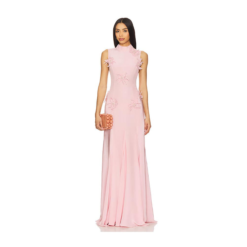 La Fuori Backless Maxi Dress