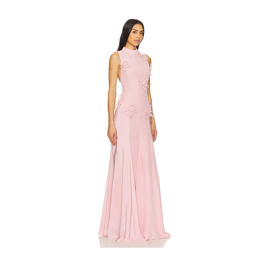 La Fuori Backless Maxi Dress