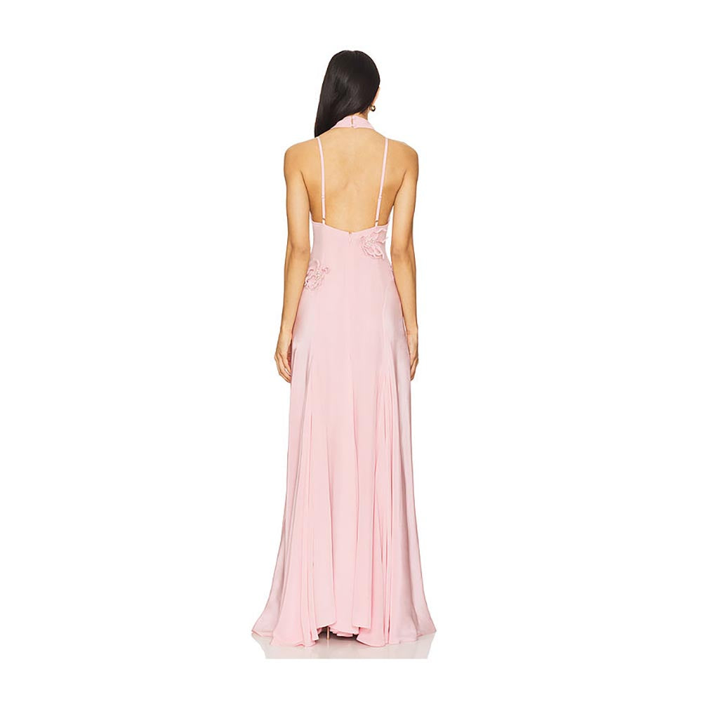 La Fuori Backless Maxi Dress