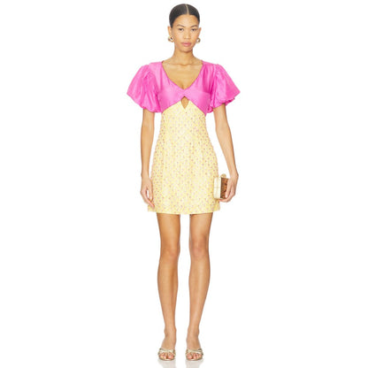 La Fuori Lime Candy Mini Dress