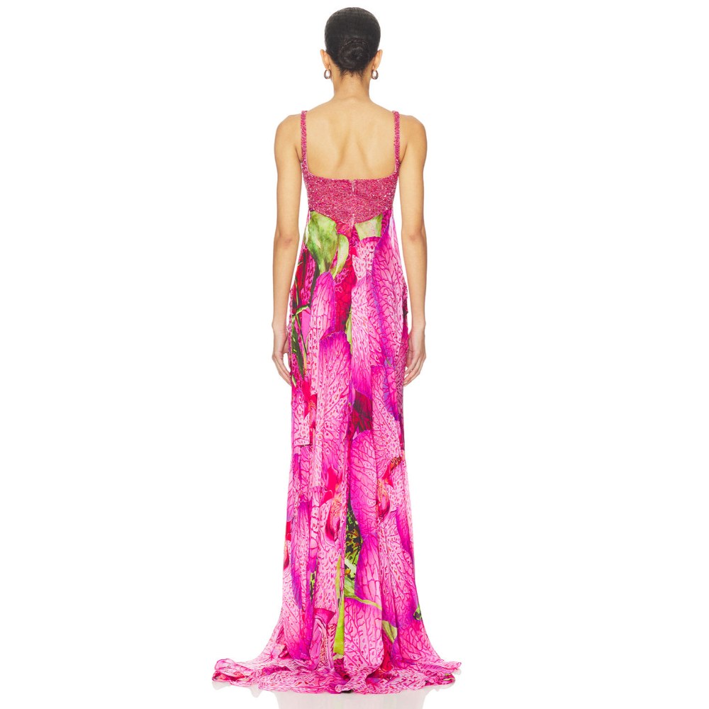 La Fuori Orchid Pink Gown