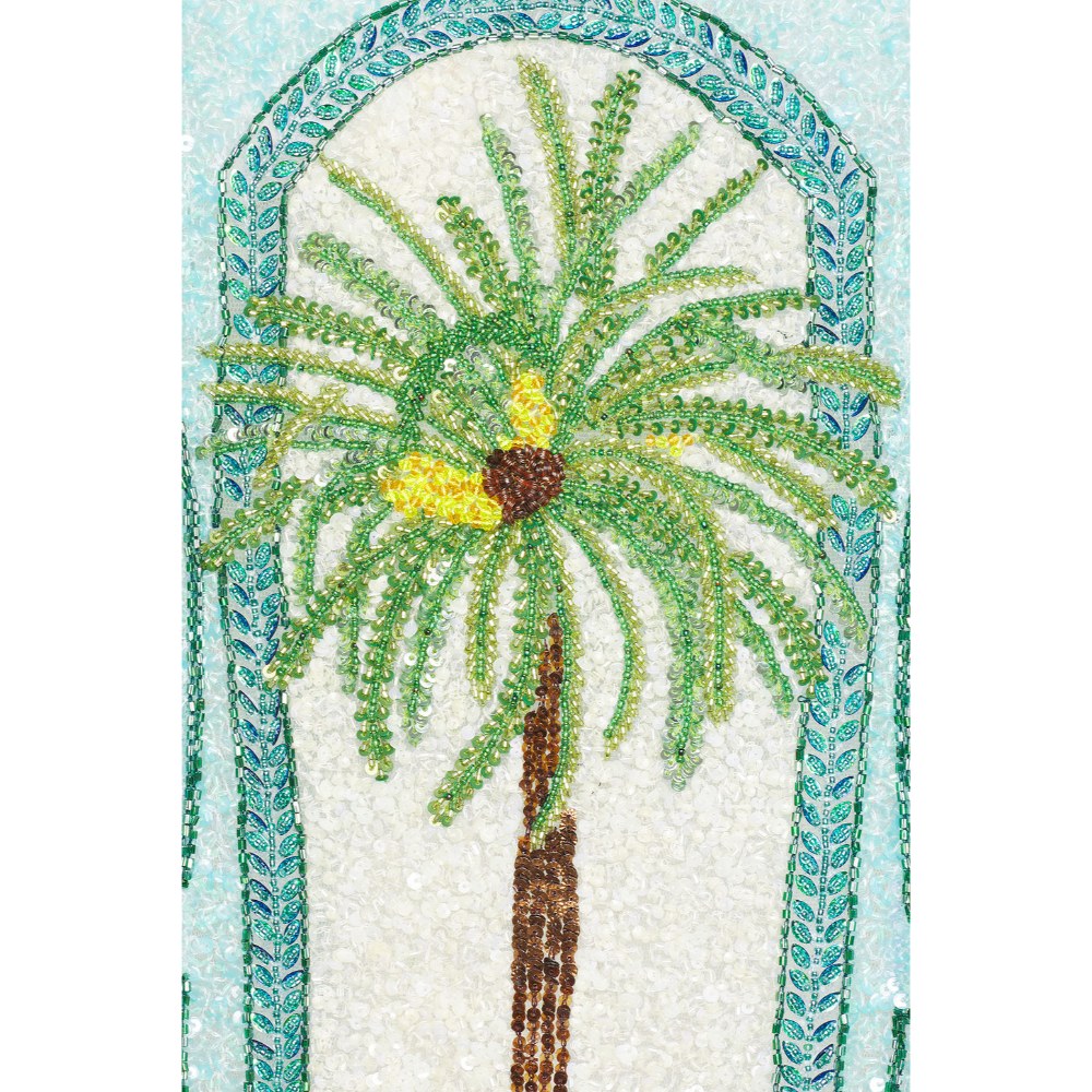 La Fuori Palm Jumeirah Embroidered Dress