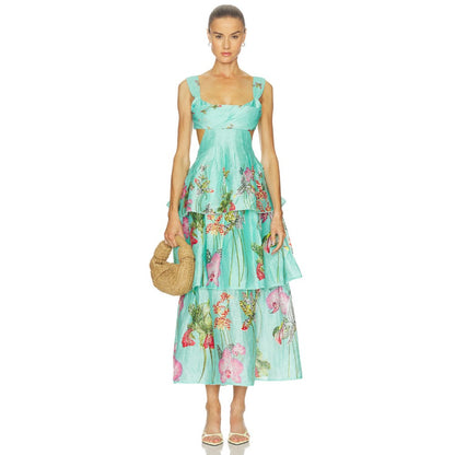 La Fuori Botanical Oasis Dress