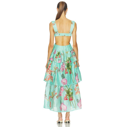 La Fuori Botanical Oasis Dress