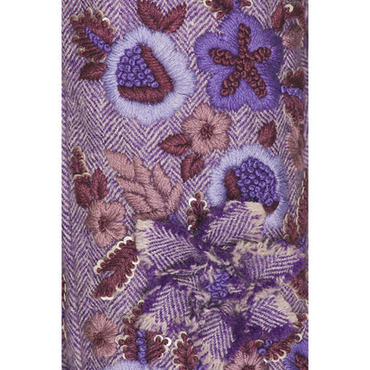 La Fuori Georgiana Tweed Mini Jacket