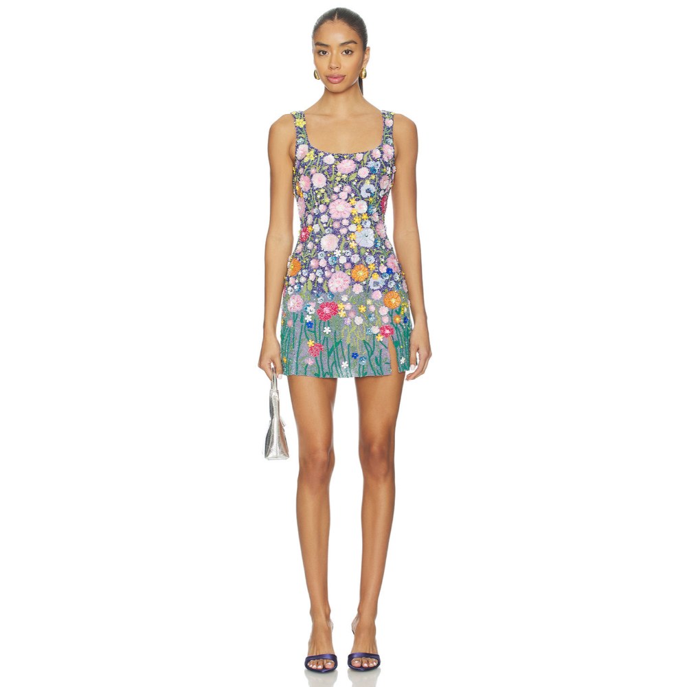 La Fuori Gustav Klimt Garden Mini Dress