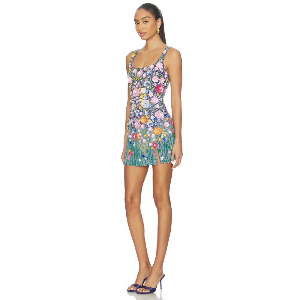 La Fuori Gustav Klimt Garden Mini Dress