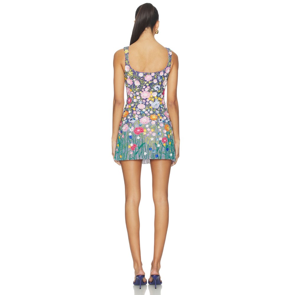 La Fuori Gustav Klimt Garden Mini Dress