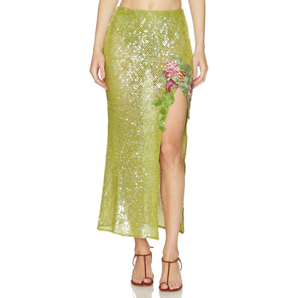 La Fuori Fresh Fern Green Skirt