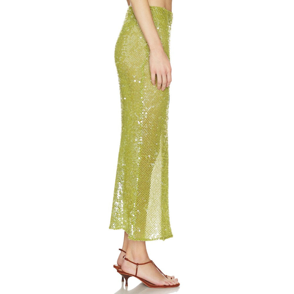 La Fuori Fresh Fern Green Skirt