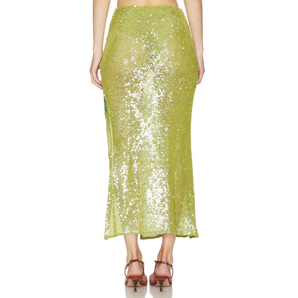 La Fuori Fresh Fern Green Skirt