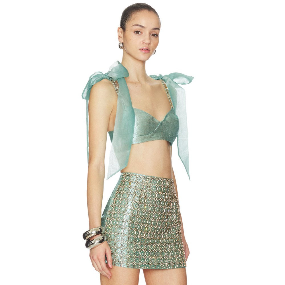 La Fuori Blue Mirage Bra Top