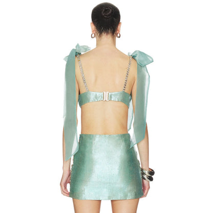 La Fuori Blue Mirage Bra Top