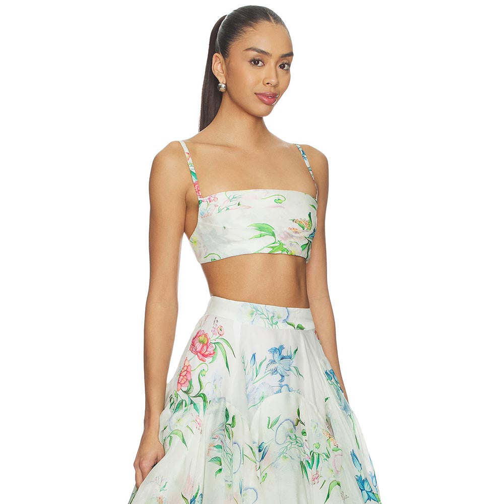 La Fuori Petal Cascade Bralette Top