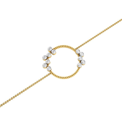 La marque-M White Bouquet Of Diamond Necklace