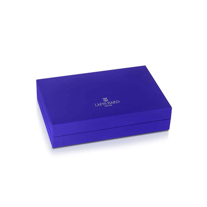 Lapis Bard Contemporary Torque Ballpoint Pen - Matte Black with Shiny Black Trim