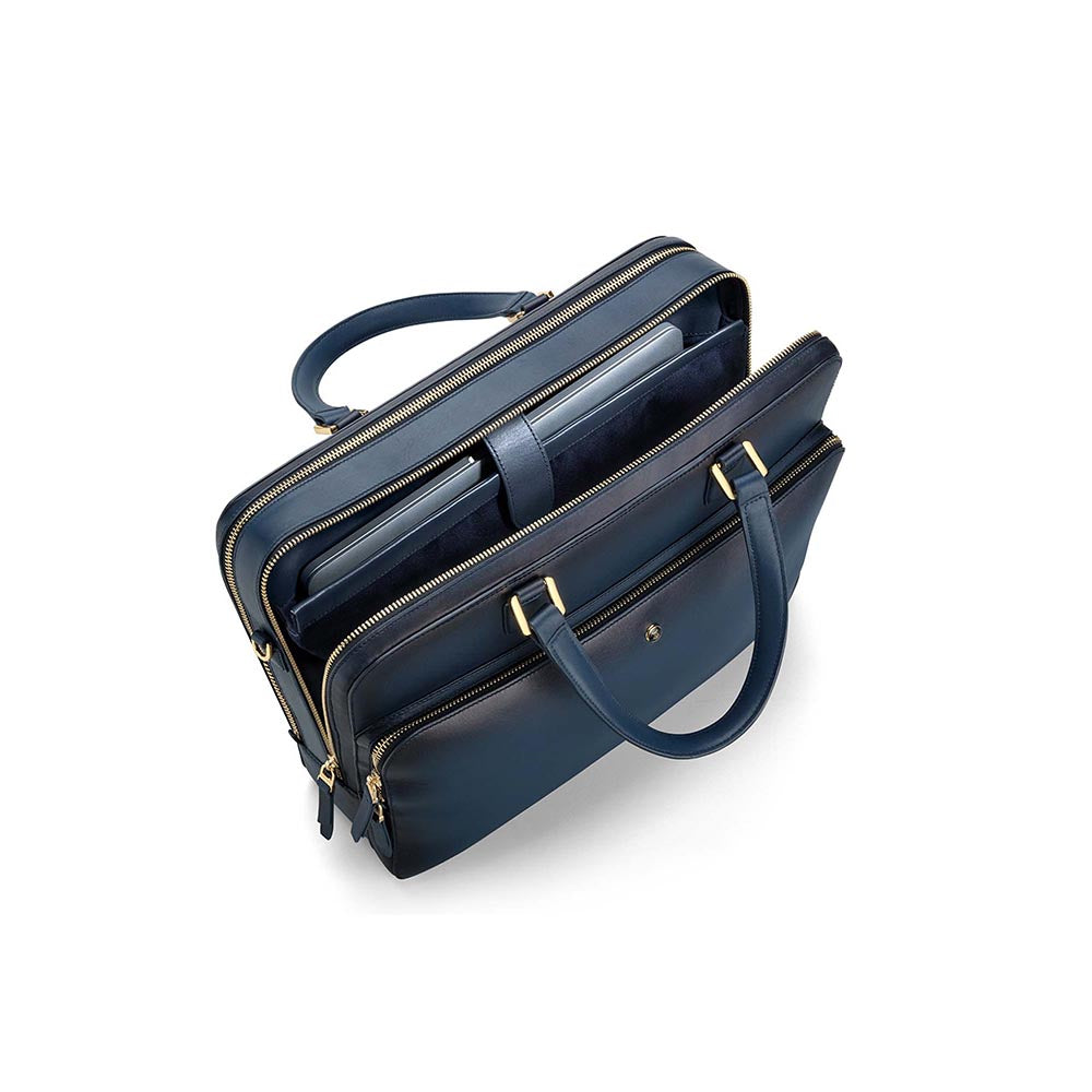 Lapis Bard Ducorium Dorchester 14Inch Laptop Business Bag - Blue