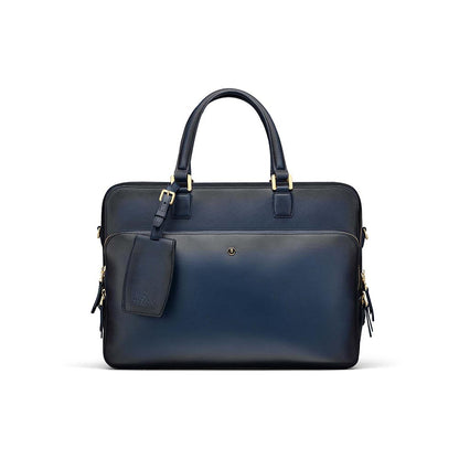 Lapis Bard Ducorium Dorchester 14Inch Laptop Business Bag - Blue