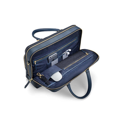 Lapis Bard Ducorium Dorchester 14Inch Laptop Business Bag - Blue