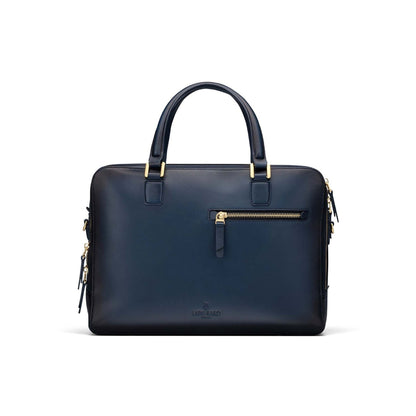 Lapis Bard Ducorium Chester Slim 14Inch Laptop Business Bag - Blue