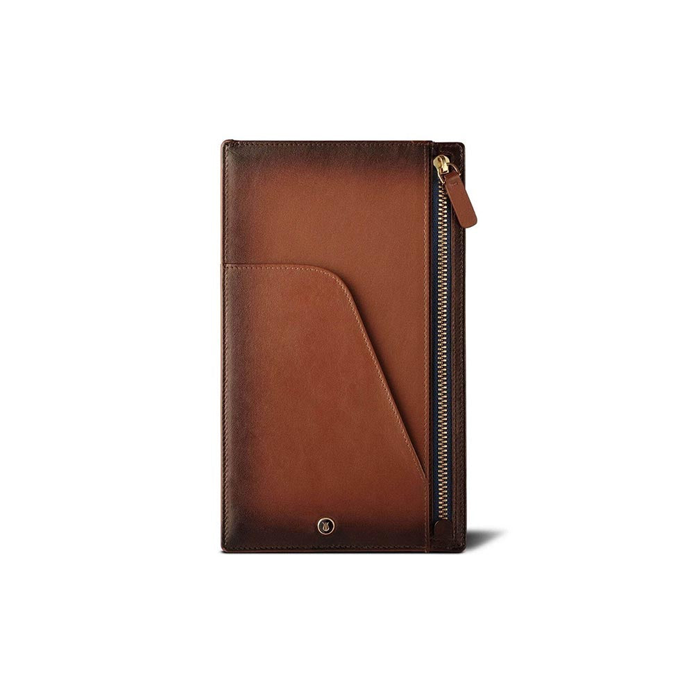 Lapis Bard Ducorium Travel Wallet - Brown