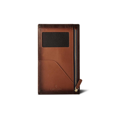 Lapis Bard Ducorium Travel Wallet - Brown