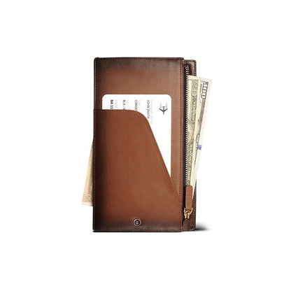 Lapis Bard Ducorium Travel Wallet - Brown