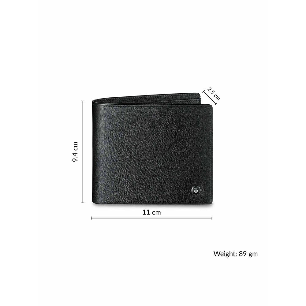 Lapis Bard Belgravia Centre Addition Wallet - Black
