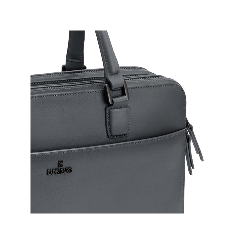 Lapis Bard Ducorium Leather Chester 14-inch Laptop Business Bag Graphite