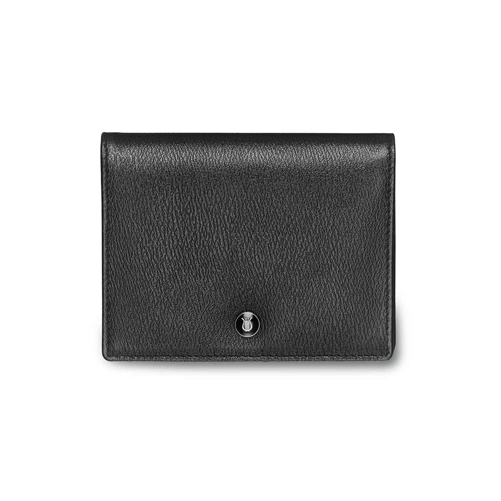 Lapis Bard Belgravia Business Card Holder With RFID Black