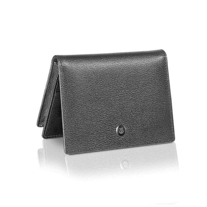 Lapis Bard Belgravia Business Card Holder With RFID Black