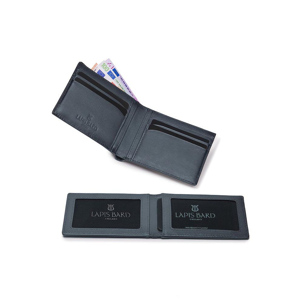 Lapis Bard Gift Set Torque Ballpoint Pen With Ducorium Graphite Wallet Black With Black Trims