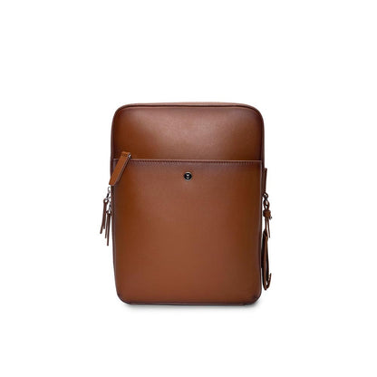 Lapis Bard Ducorium Kent Crossbody Travel Bag - Cognac Brown