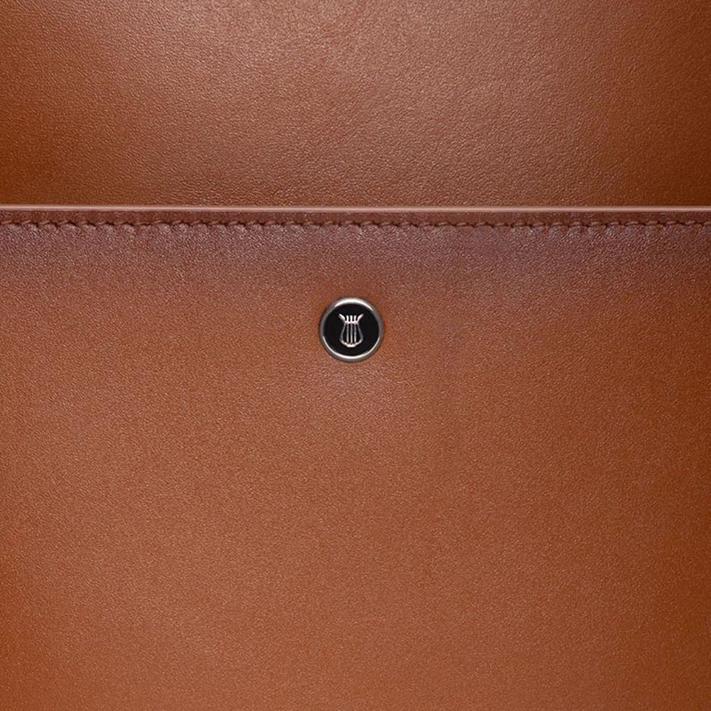 Lapis Bard Ducorium Kent Crossbody Travel Bag - Cognac Brown