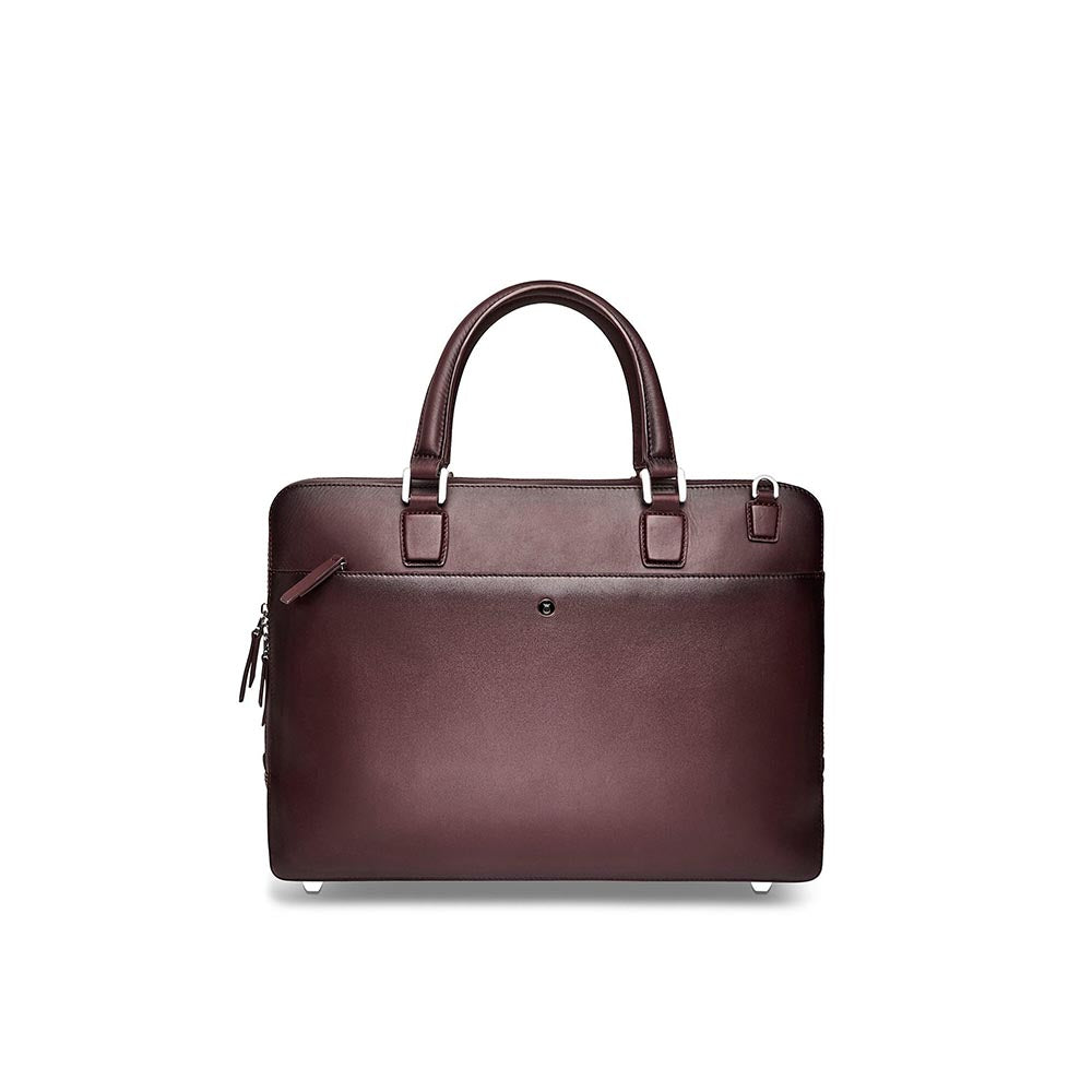 Lapis Bard Ducorium Spencer 15-Inch Slim Laptop Business Bag - Bordeaux