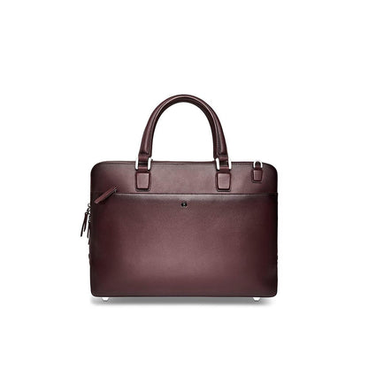 Lapis Bard Ducorium Spencer 15-Inch Slim Laptop Business Bag - Bordeaux