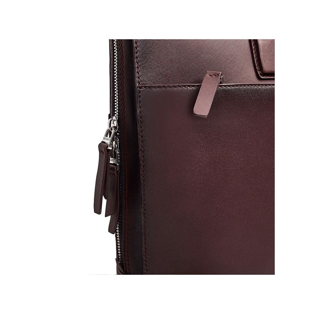Lapis Bard Ducorium Spencer 15-Inch Slim Laptop Business Bag - Bordeaux