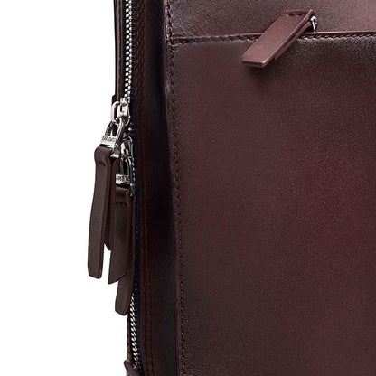 Lapis Bard Ducorium Spencer 15-Inch Slim Laptop Business Bag - Bordeaux