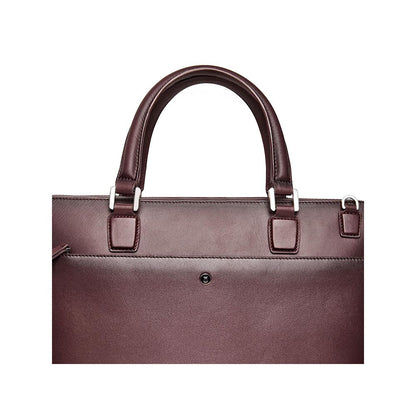 Lapis Bard Ducorium Spencer 15-Inch Slim Laptop Business Bag - Bordeaux
