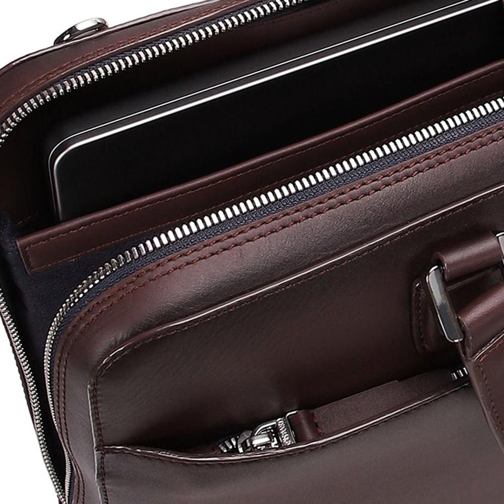 Lapis Bard Ducorium Spencer 15-Inch Slim Laptop Business Bag - Bordeaux