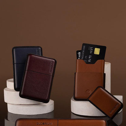 Lapis Bard Ducorium Cognac Moulded Card Case