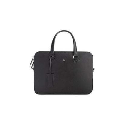 Lapis Bard Belgravia Rhodes 14-inch Slim Laptop Bag - Black
