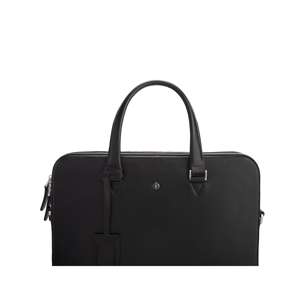 Lapis Bard Belgravia Rhodes 14-inch Slim Laptop Bag - Black