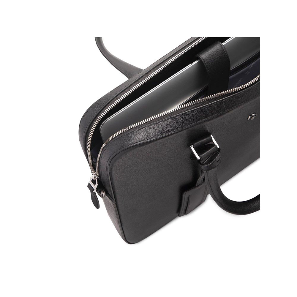 Lapis Bard Belgravia Rhodes 14-inch Slim Laptop Bag - Black
