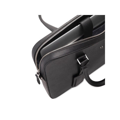 Lapis Bard Belgravia Rhodes 14-inch Slim Laptop Bag - Black