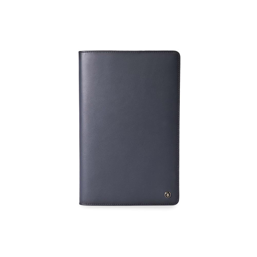 Lapis Bard Ducorium Navy Blue Leather Notebook Jacket (A5)