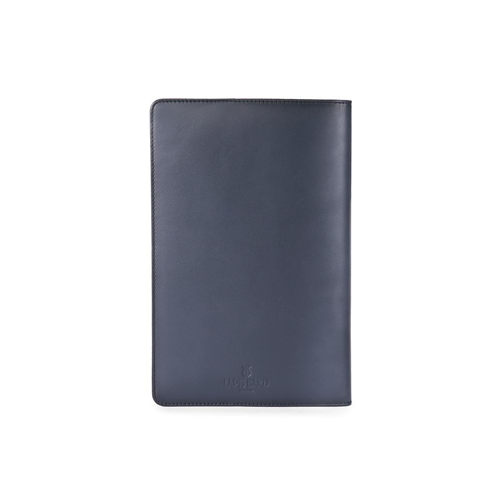 Lapis Bard Ducorium Navy Blue Leather Notebook Jacket (A5)